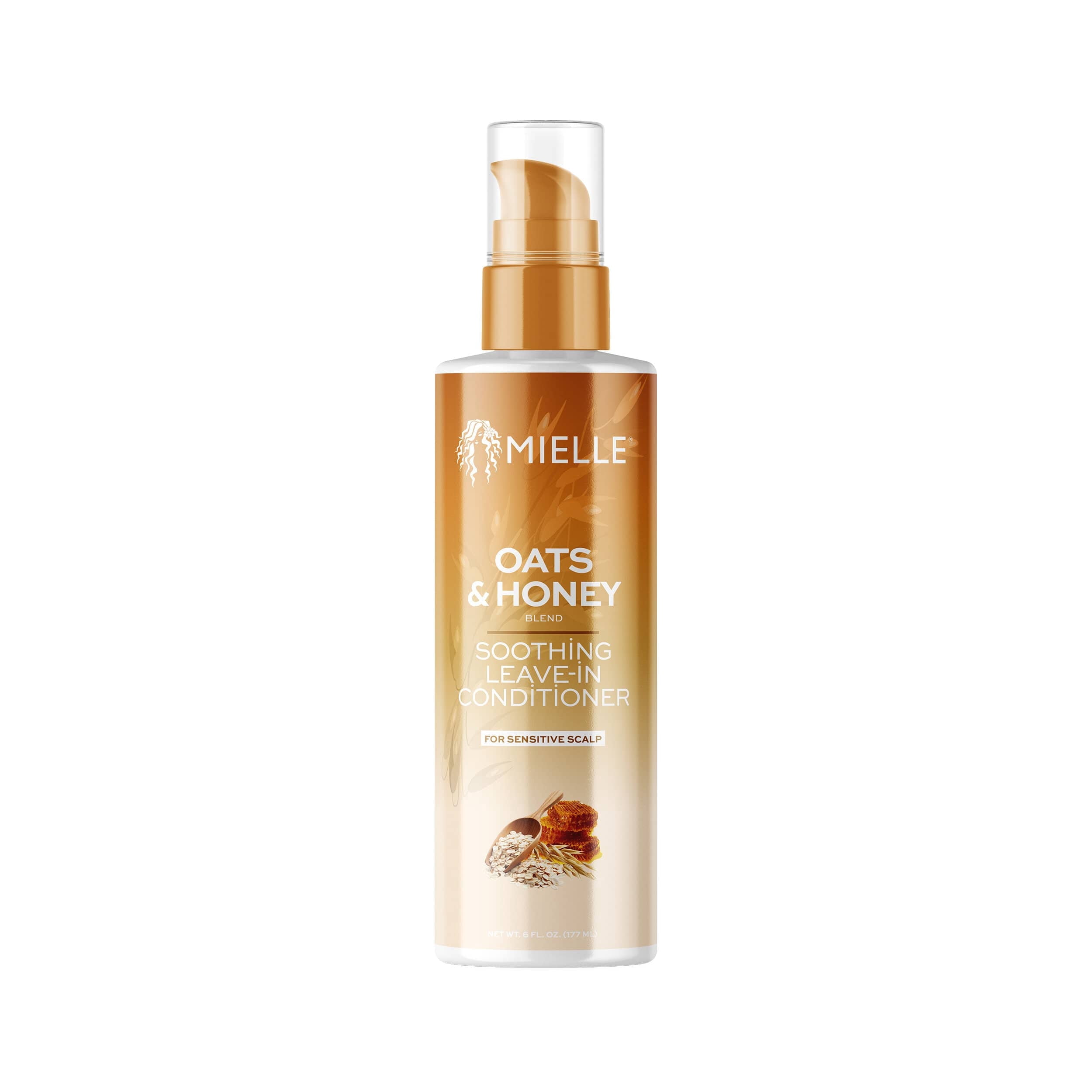 Mielle Organics Oats & Honey Leave-In Conditioner Spray 6 oz, Moisturizing, All Hair Types