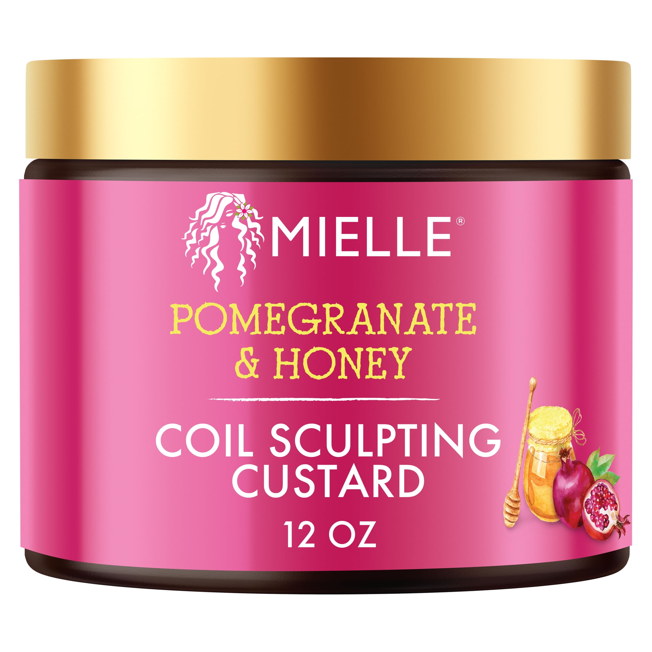 Mielle Pomegranate and Honey Coil Sculpting Custard - 12 oz