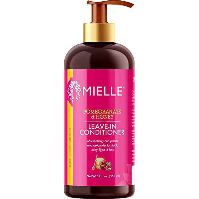 Mielle Organics Pomegranate & Honey LeaveIn Conditioner for Thick, Curly Type 4 Hair