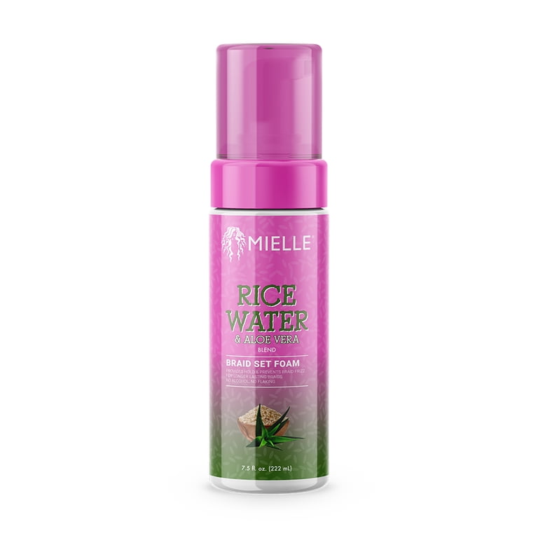 Mielle Organics Rice Water & Aloe Braid & Scalp Foam 7.5 oz