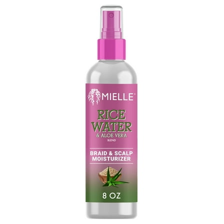 Mielle Rice Water with Aloe Vera Blend Braid & Scalp Moisturizer 8 fl oz.