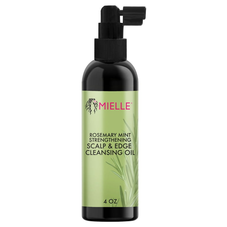MIELLE Rosemary Mint Strengthening Scalp & Edge Cleansing Oil (4oz) MIELLE Rosemary Mint Strengthening Scalp & Edge Cleansing Oil (4oz)