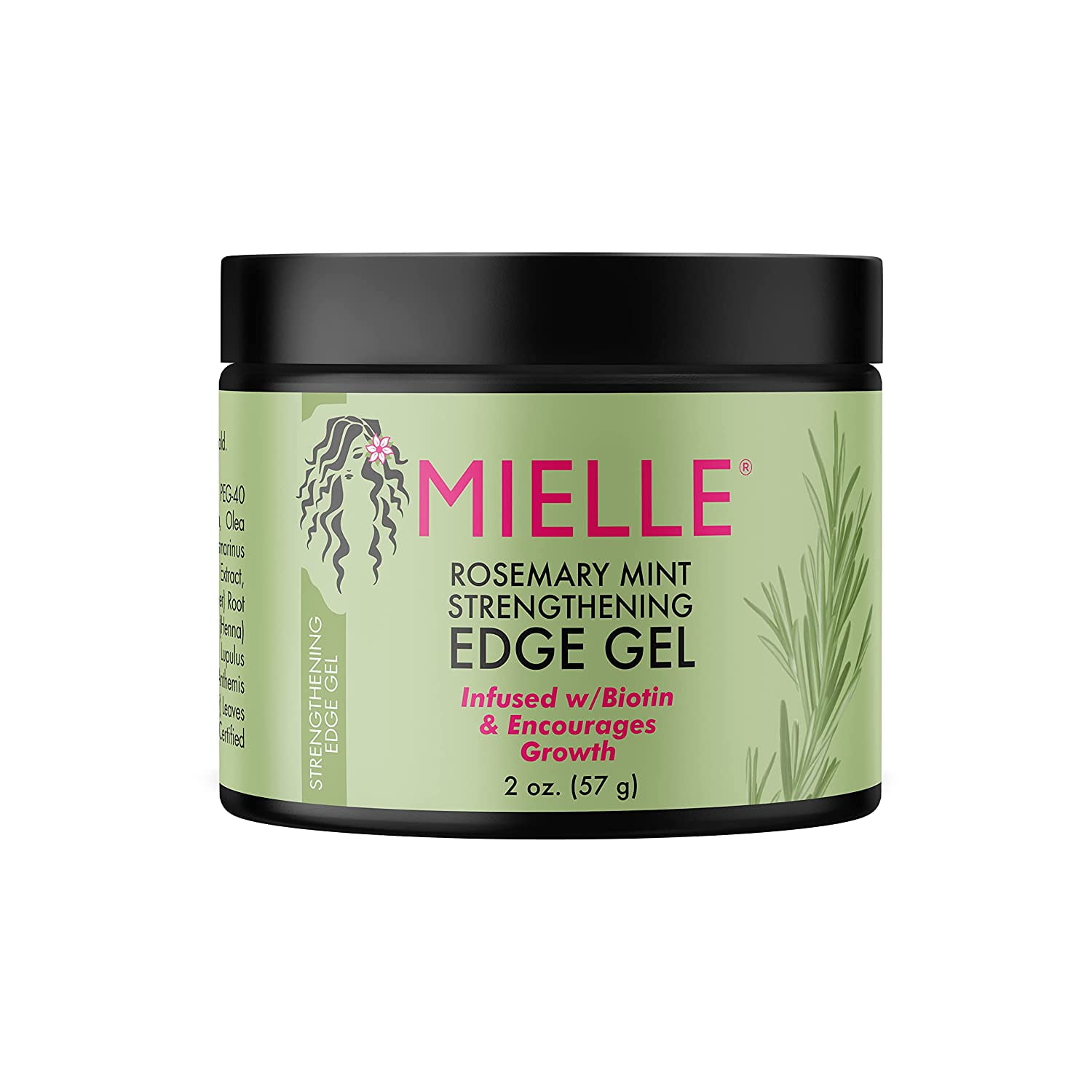 Mielle Organics Rosemary Mint Strengthening Edge Gel, Biotin