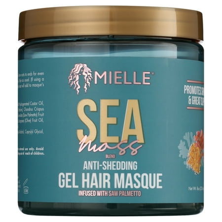 Mielle Organics Sea Moss Gel Hair Masque 8 oz, Moisturizing, Unisex