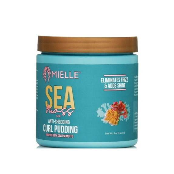 Mielle Organics Sea Moss Gel Hair Pudding 8 oz, Moisturizing, All Hair Types