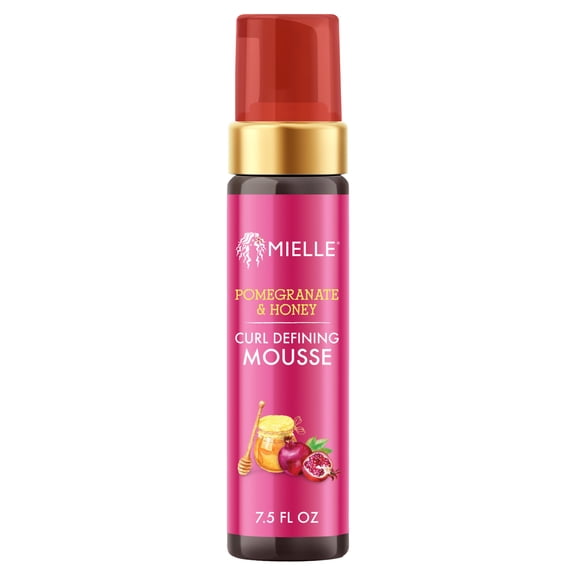 Mielle Pomegranate and Honey Curl Defining Mousse with Hold - 7.5 fl oz
