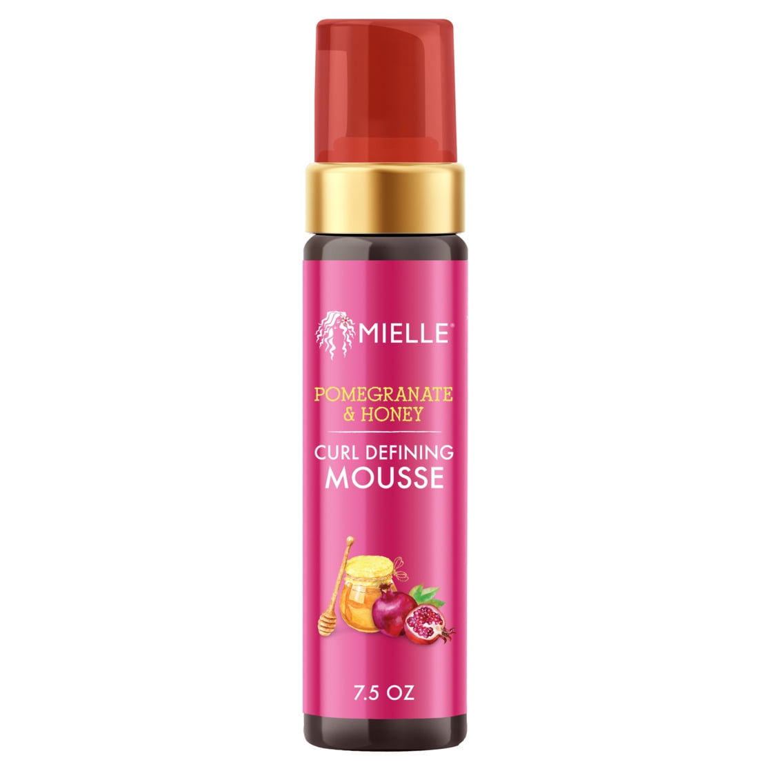 Mielle Pomegranate and Honey Curl Defining Mousse with Hold 7.5 fl. oz