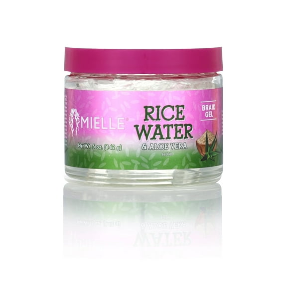 Mielle Rice Water & Aloe Braid Gel 5 oz