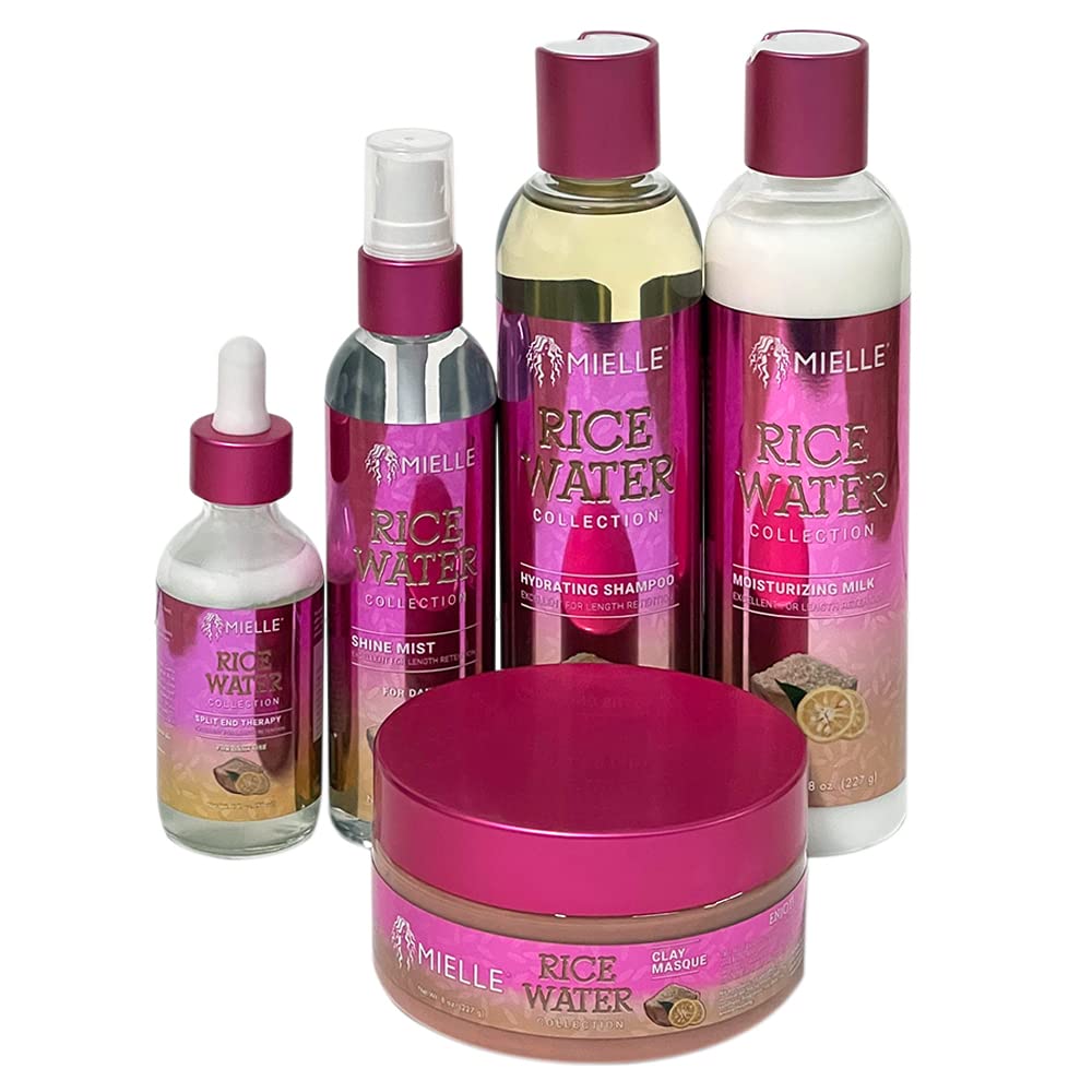 Mielle Rice Water Collection Length Retention For Dry & Damaged Hair