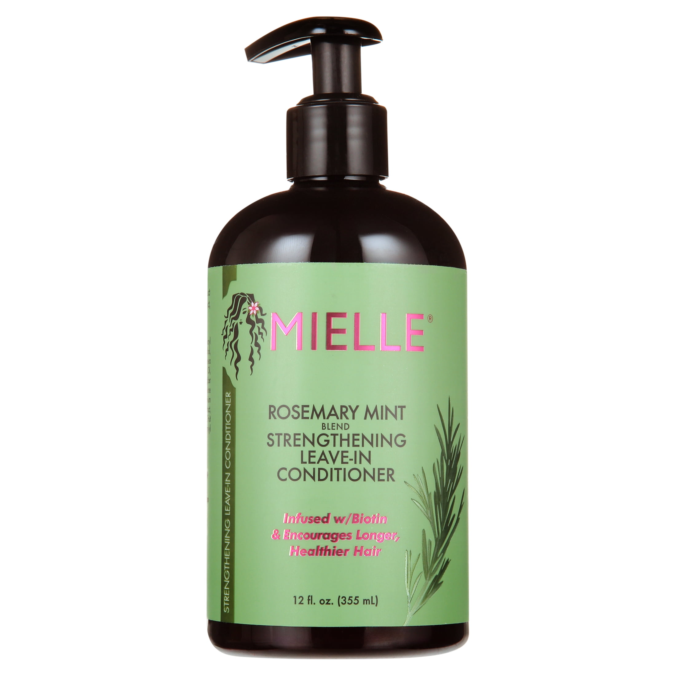 Mielle Rosemary Mint Nourishing LeaveIn Conditioner, 12 fl oz, SulfateFree, Moisturizing