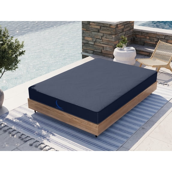 MielmoonCare 7-Inch Medium-Firm Waterproof Foam Mattress, Queen Size, Supportive Spinal, Flippable