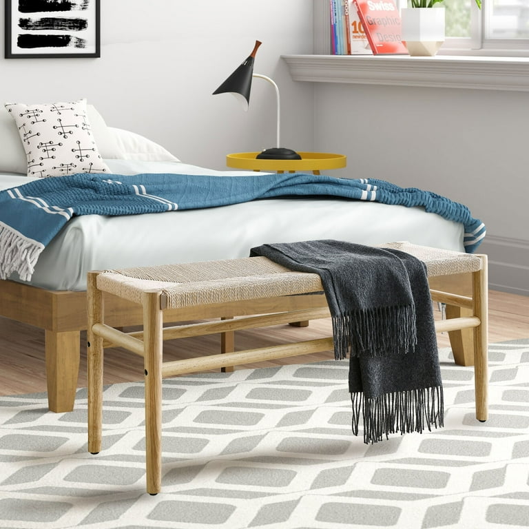 Boho bedroom bench new arrivals