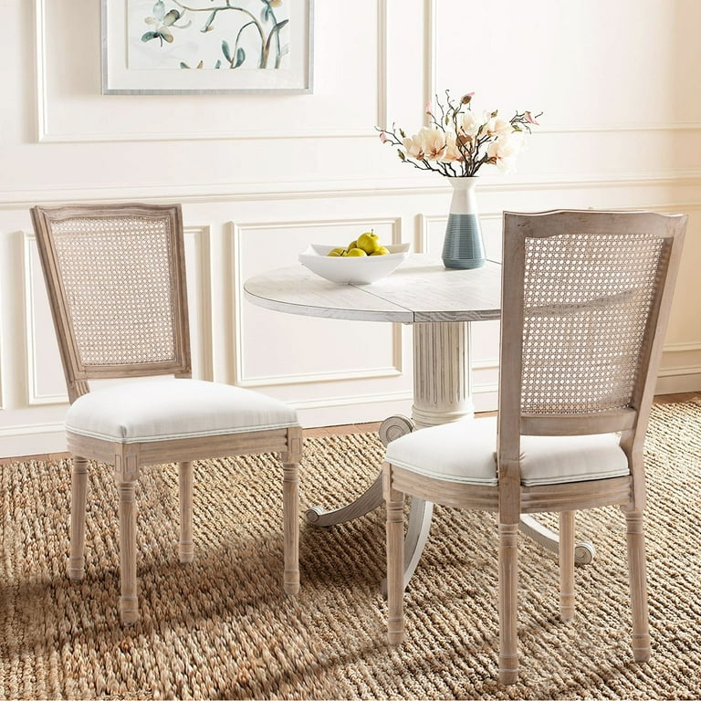 Rattan high back dining chairs sale