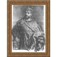 thumbnail image 1 of Mieszko II Lambert 20x24 Gold Ornate Wood Framed Canvas Art by Matejko, Jan, 1 of 2