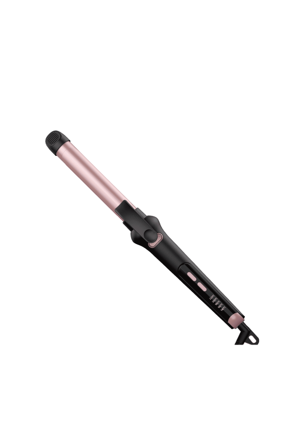 1 inch Negative Ion Curling Iron, Auto-Rotating Curler, 5 Heat Settings up to 428F, Moisturizing Tech for all Hair Types, 30M Auto Shut-off Travel Friendly