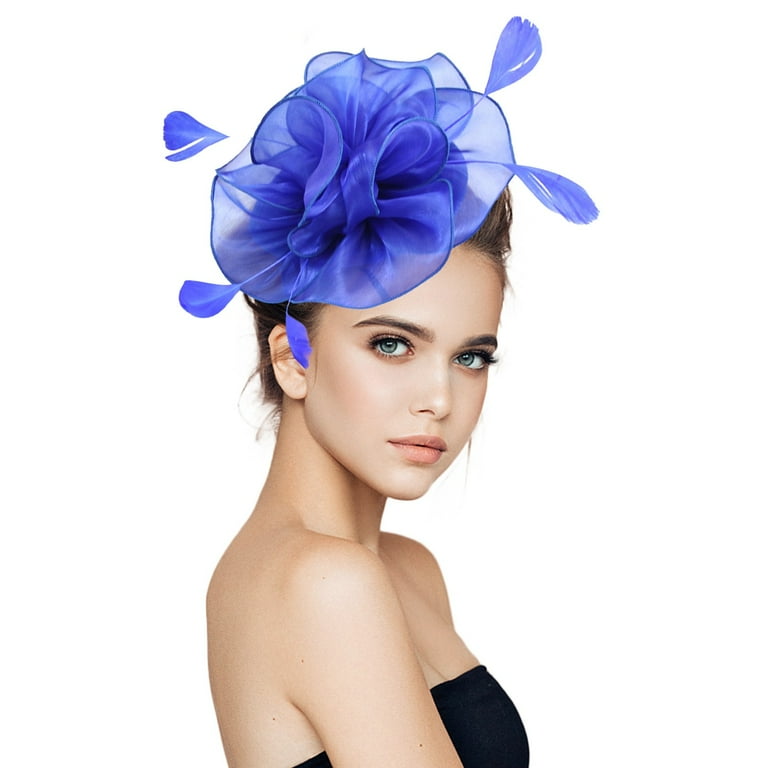 Mifelio Fascinators Hats for Women, Womens Flower Hat for Tea
