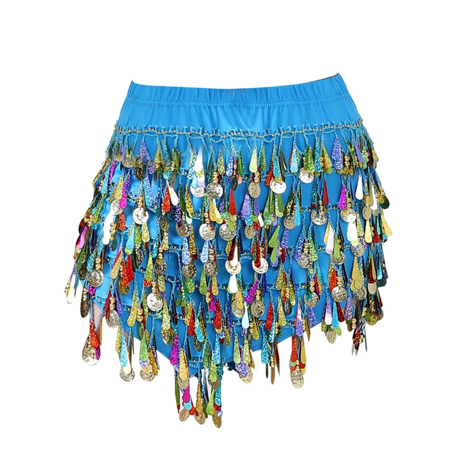 mardi gras tassel skirt