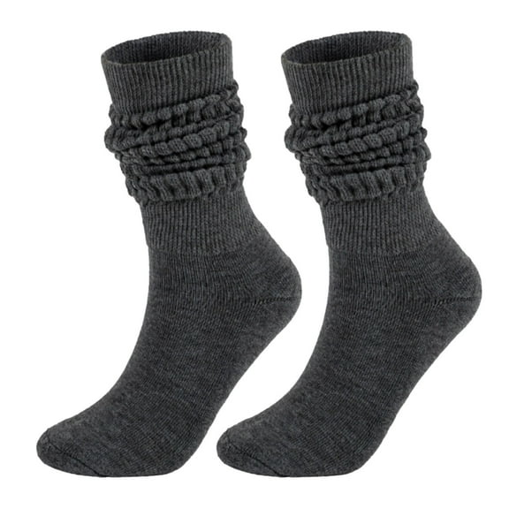 Mifelio Socks for Women Medium High Tube Bubble Socks Fashionable and Versatile Socks Men and Women Socks of The Same Boot Socks for Women Grey One Size