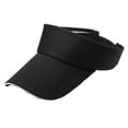 thumbnail image 1 of Mifelio Sun Hat Womens Men Women Summer Visor Sun Plain Hat Cap Beach Hat Women Black One Size, 1 of 1