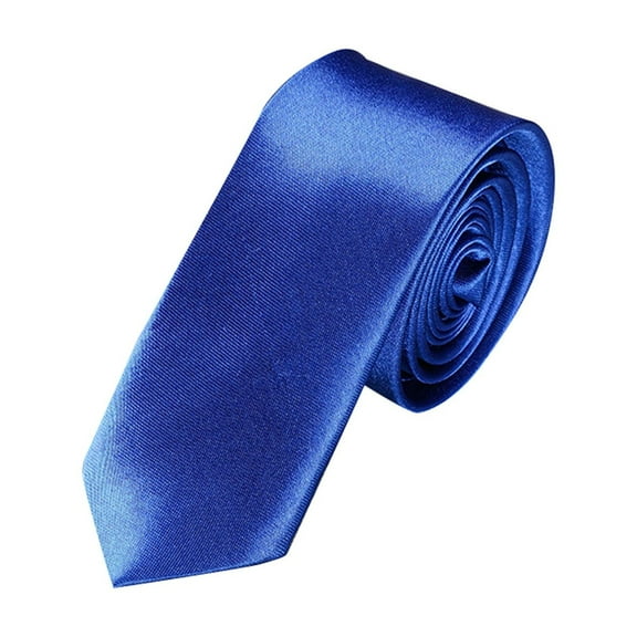 Mifelio Ties for Men Classic Men Party Tie Pocket Square Handkerchief Cuff Link Solid Color Tie Mens Ties Men's Neckties Sky Blue