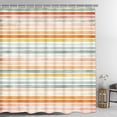 thumbnail image 1 of Boho Rainbow Shower Curtain Colorful Stripe Multicolor Bathroom Decor Waterproof Fabric Polyester Shower Curtains Set 72x72in, 1 of 6