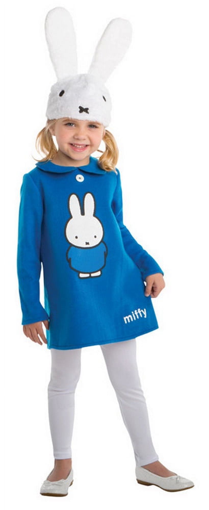 miffy blue dress Miffy Blue Flower Dress and Red Hat