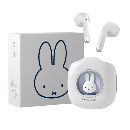 Miffy Bluetooth Wireless Earbuds Headset BuleIPX5 Waterproof Ear Buds Headphones