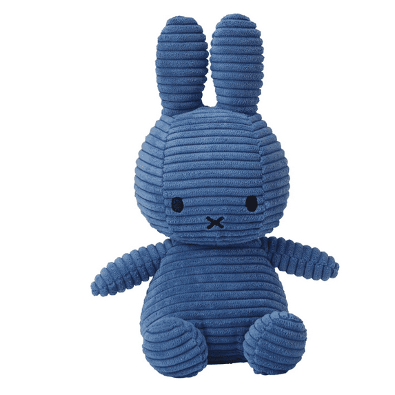 Miffy Corduroy Cobalt Blue 9"