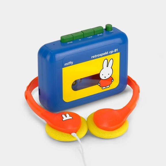 Miffy + Retrospekt CP-81 Portable Cassette Player