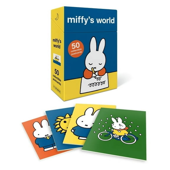 Miffy's World: 50 Collectible Postcards, (Hardcover)