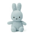 thumbnail image 1 of Miffy or Nijntje Sitting Light Blue Terry - 23cm ~ 9 inches, the Super Soft Plush Stuffed Bunny, 1 of 5