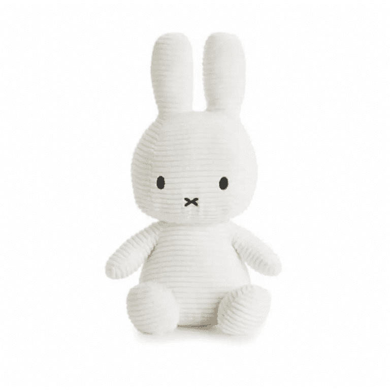 「高評価！」注目のレビュ Miffy the Corduroy Off-White Animal, Plushie Kids Cute Bunny レッグウェア