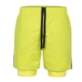 thumbnail image 1 of Mifsaly 2 In 1 Workout Shorts Men Djustable Drawstring Running Training Athletic Shorts Summer Outdoor Clothes With Pockets XL, 1 of 2
