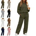 thumbnail image 1 of Mifsaly 2 Piece Lounge Set Women Oversized Hoodies and Baggy Sweatpants with Pockets Fall Winter Fashion Causal Travel Matching Outfits, 1 of 9