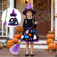 thumbnail image 1 of Mifsaly 3 Pack Kids Girls Halloween Witch Costume Sets Tutu Skirt, Magic Brooms and Witch Hat for 4-10 Years, 1 of 6