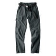 thumbnail image 1 of Mifsaly Baggy Hiking Pants Men Breathable Quick Dry Lightweight Cargo Pant Comfortable Outdoor Camping Fishing Casual Bottoms with Multi Pockets Dark Gray,XXXXXL, 1 of 8