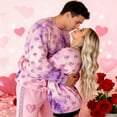 thumbnail image 1 of Mifsaly Couples Matching Valentines Day Sweatshirts Cute Heart Print Valentine Sweatshirt Women Men Fashion Crewneck Long Sleeve Cotton Hoodie Festival Date Spring Unisex Outfits, 1 of 9