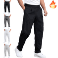 thumbnail image 1 of Mifsaly Dress Pants for Men Pleated Symmetric Button Waist Business Casual Trousers Everyday Fashion Versatile formal Pant with Pockets M, 1 of 8
