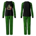 thumbnail image 1 of Mifsaly Family Christmas Pajamas Matching Sets 2025 Xmas Tree Santa Print Pjs 2 Piece Long Sleeve Pullover Sleepwear & Plaid Wide Leg Sleep Pants with Pockets Holiday Festival Loose Homewear, 1 of 5