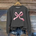 thumbnail image 1 of Mifsaly Girls Bow Sweatshirt Cute Long Sleeve Shirts Kids Oversized Spring Summer Tops Tween Dressy Casual Blouse Size 1-12 Years 2026, 1 of 7