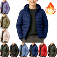 thumbnail image 1 of Mifsaly Girls Boys Lightweight Puffer Jacket Full Zip Hooded Winter Coat Kids Back to School Windproof Warm Outerwear with Pockets, 1 of 2