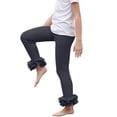 thumbnail image 1 of Mifsaly Girls Leggings Ruffle Hem Stretch Full Length Dance Yoga Pants Kids Skin-Friendly Knit Cotton Footless Tights, 1 of 9