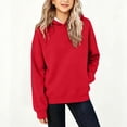 thumbnail image 1 of Mifsaly Girls Long Sleeve Casual Hoodies Kid Slim Fit Pullover Tops Soft Comfortable Fall Winter Fashion Everyday Sweatshirts, 1 of 5