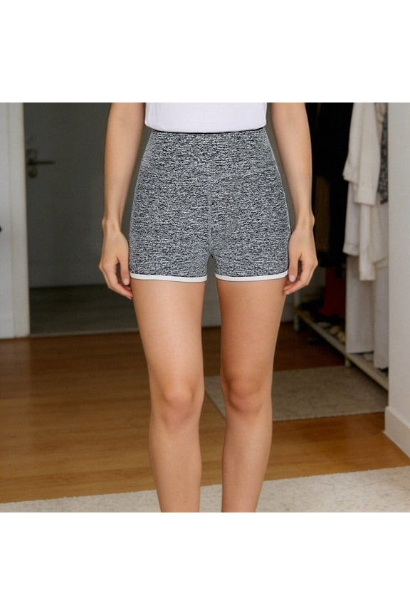 High Waisted Shorts Women with Belt Buckle Detail Cuffed Hem Relaxed Fit Casual Summer Shorts Lightweight Breathable Chino Shorts for Daily Wear Vacation and Outdoors S