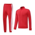 thumbnail image 1 of Mifsaly Kids 2 Piece Tracksuit Sets Boys Girls Full Zip Long Sleeve Jacket and Jogger Pants Fall Winter Soccer Training Uniform Sports Outfits, 1 of 8