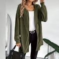 thumbnail image 1 of Mifsaly Long Zip up Hoodie Women Ribbed Long Sleeve Drawstring Hooded Sweatshirt Lightweight Loose Fall Outerwear 2025 Slouchy Outfits, 1 of 9
