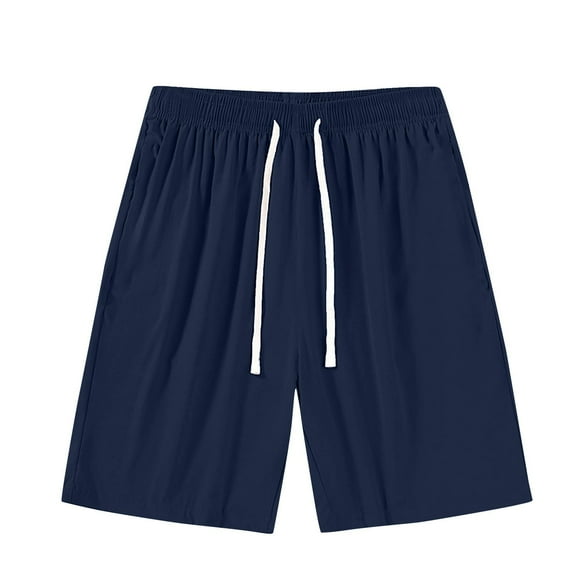 Mifsaly Men Summer Shorts Lightweight Breathable Plus Size Casual Shorts Relaxation Outdoor Clothes with Pockets XL