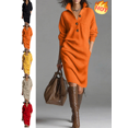 thumbnail image 1 of Mifsaly Midi Sweater Dress for Women Stand Collar Button Down Business Dresses Knit Long Sleeve Oversized Spring Winter Outfits 2026 Fashion Officewear XL, 1 of 10