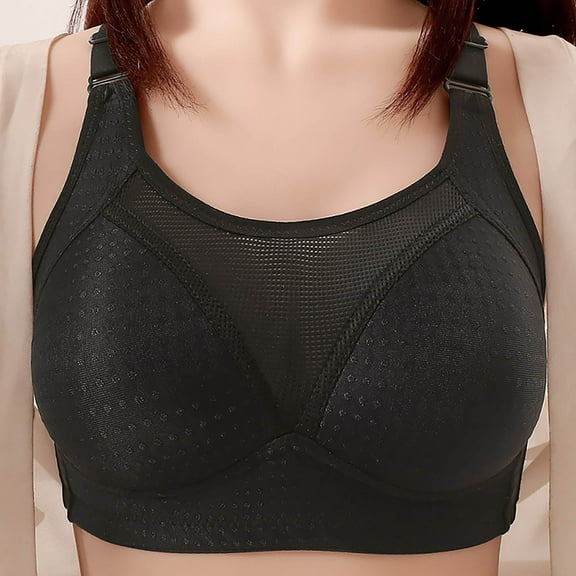 Mifsaly No Underwire Bras for Women Push up Bra 2026 Breathable Adjustable Straps Anti-Sagging Breasts Bralettes Full Coverage Tshirt Underwear