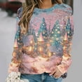 thumbnail image 1 of Mifsaly Plus Size Christmas Sweatshirts for Women Xmas Funny Print Loose Shirt Classic Crewneck Long Sleeve Pullover Tops Festival Casual T-Shirts Holiday Party Blouse 2025 Gifts, 1 of 6